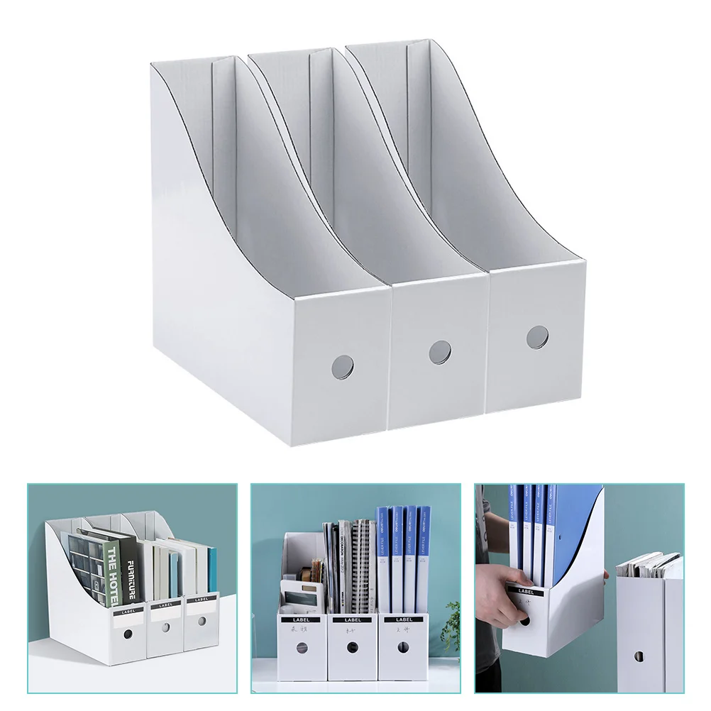 3Pcs Desktop File Organizers Office File Holders Household Book Organizers Office Supply
3Pcs Desktop File Organizers Office File Holders Household Book Organizers Office Supply