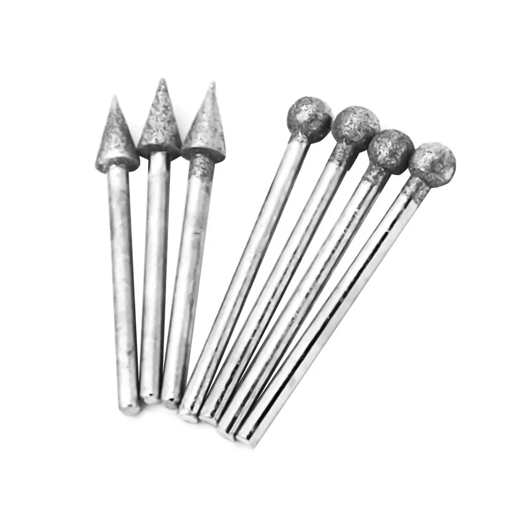 Diamond Grinding Heads 3mm For Electric Grinder/hanging Grinder/table Grinder 20pcs Jade Gem Stone Polishing And Carving Tools
Diamond Grinding Heads 3mm For Electric Grinder/hanging Grinder/table Grinder 20pcs Jade Gem Stone Polishing And Carving Tools
