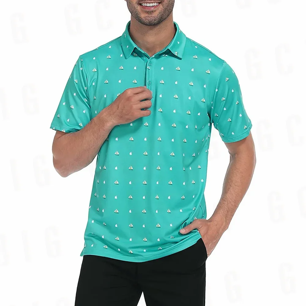 2024 Polo Shirt Summer Men's Business Casual Golf Shirt Lapel Short Sleeve Shirt Fashion Travel Shirt Men's Clothing
2024 Polo Shirt Summer Men's Business Casual Golf Shirt Lapel Short Sleeve Shirt Fashion Travel Shirt Men's Clothing