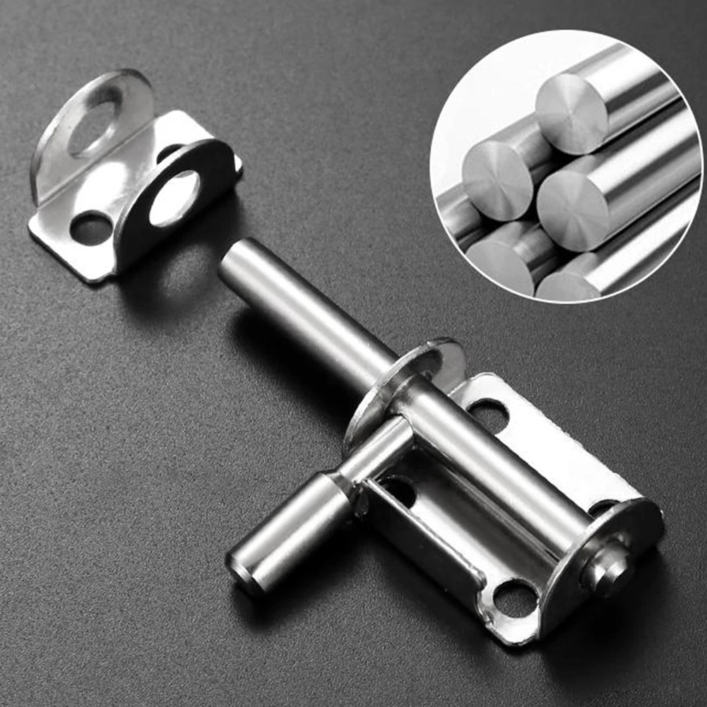 Stainless Steel Door Latch Solid Sliding Door Bolts Latch Hasp Home Hardware Gate Safety Toilet Wooden Door Lock Bolts
Stainless Steel Door Latch Solid Sliding Door Bolts Latch Hasp Home Hardware Gate Safety Toilet Wooden Door Lock Bolts