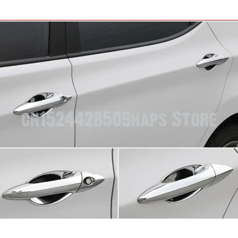 High-quality ABS Chrome Car Outer Door Handle Cover Door Bowl Protection Covers Sticker For Hyundai Elantra 2011-15 Car-styling
High-quality ABS Chrome Car Outer Door Handle Cover Door Bowl Protection Covers Sticker For Hyundai Elantra 2011-15 Car-styling