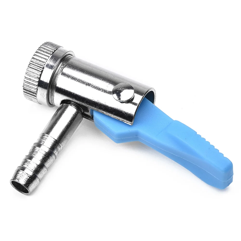 Car Motorbike Tyre Inflator Valve Tire Chuck Connector Adapter 6mm/8mm Iron + Nickel Plated + Blue Plastic Clip
Car Motorbike Tyre Inflator Valve Tire Chuck Connector Adapter 6mm/8mm Iron + Nickel Plated + Blue Plastic Clip