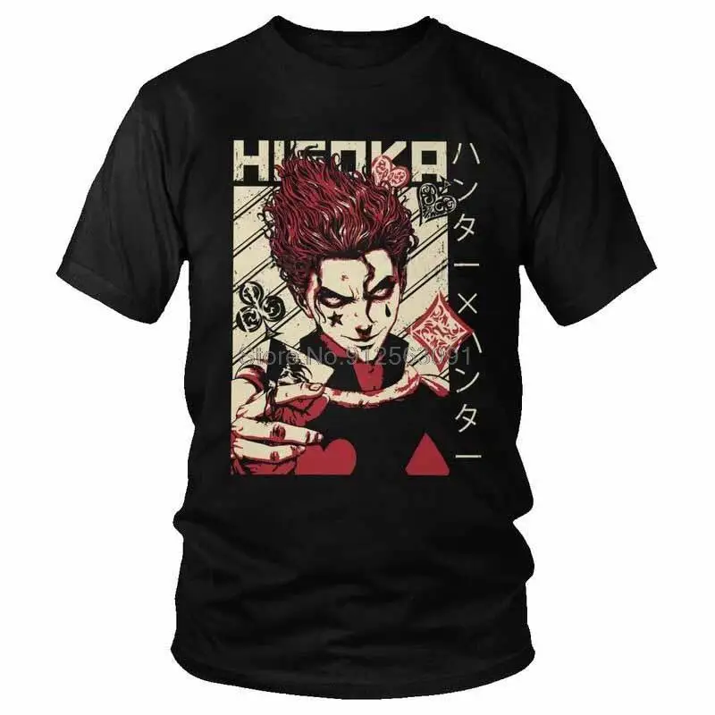 Hunter X Hunter T Shirts for Men Anime Manga Hisoka Morow Short Sleeve T Shirt Streetwear Harajuku Summer Loose y2k Clothes Tops
Hunter X Hunter T Shirts for Men Anime Manga Hisoka Morow Short Sleeve T Shirt Streetwear Harajuku Summer Loose y2k Clothes Tops