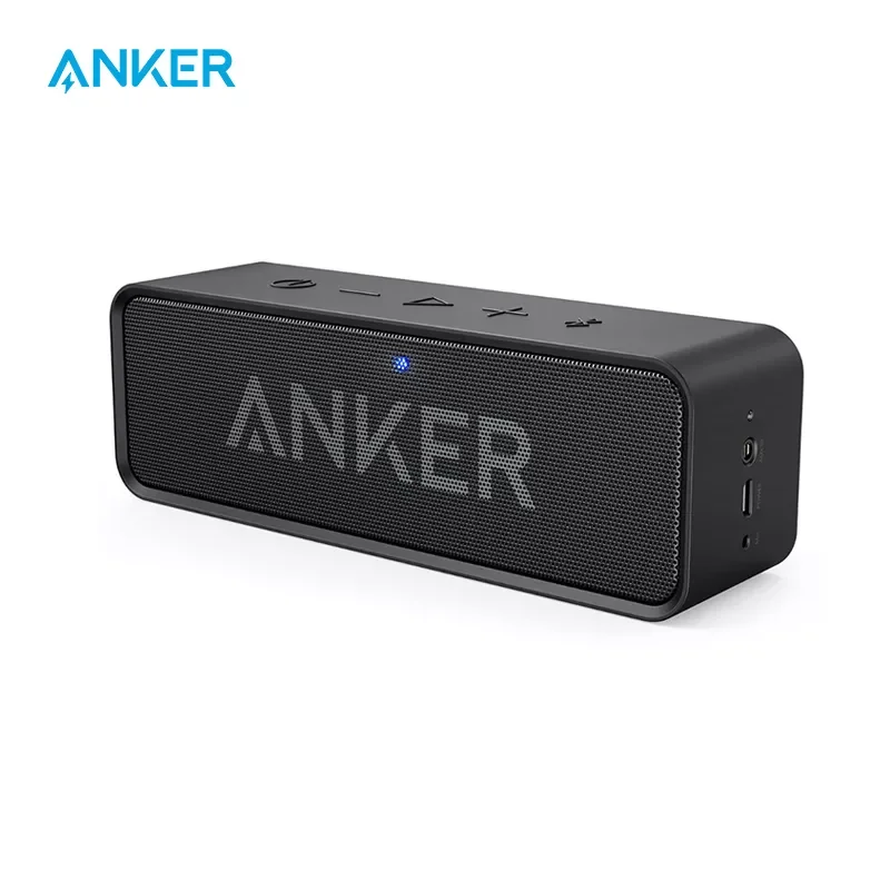 An-ker Soundcore Portable Wireless Bluetooth Speaker with Dual-Driver Rich Bass 24h Playtime 66 ft Bluetooth Range & Built-i
An-ker Soundcore Portable Wireless Bluetooth Speaker with Dual-Driver Rich Bass 24h Playtime 66 ft Bluetooth Range & Built-i