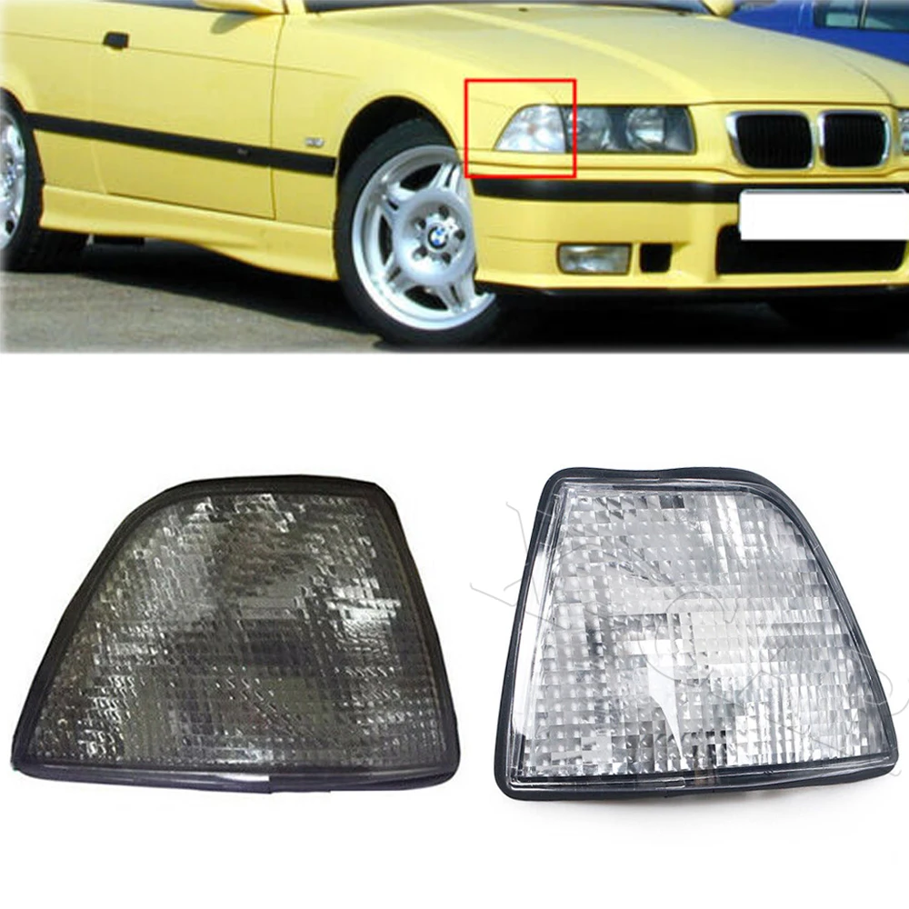 

For Car Front Bumper Left Right Corner Light Front Signal Lamp For BMW 3-Series E36 Sedan 4Dr 1992-1998 63138353279 63138353280
