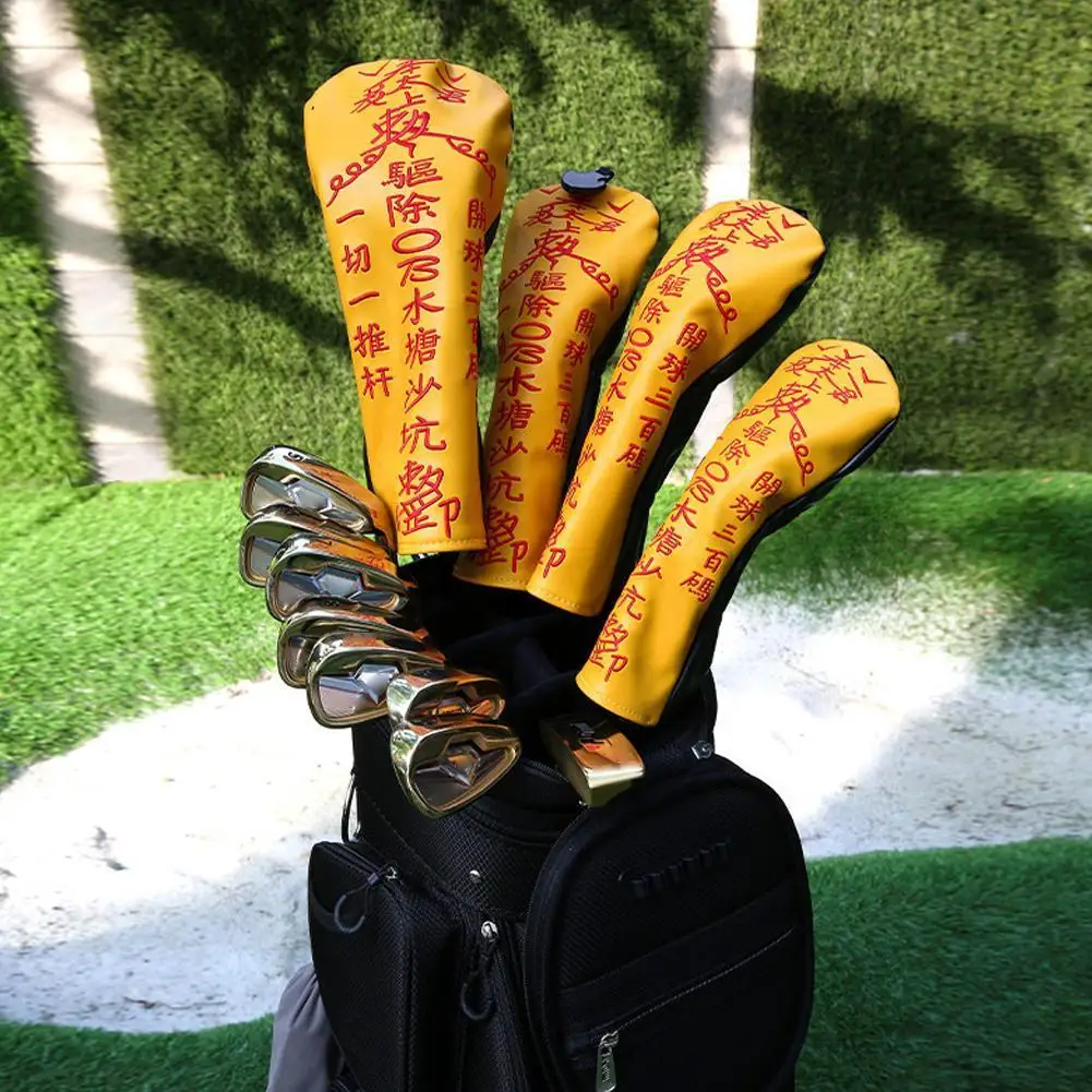 PU Head Covers Protector Sleeves Waterproof Golf Clubs Headcovers Driver Covers
PU Head Covers Protector Sleeves Waterproof Golf Clubs Headcovers Driver Covers