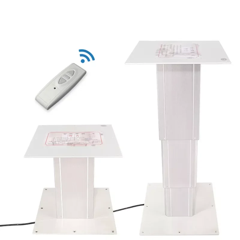 electric lift 24V Motor Control Electric Table Support Pillar Aluminum 100kg Load Adjustable Desk Platform Actuator
electric lift 24V Motor Control Electric Table Support Pillar Aluminum 100kg Load Adjustable Desk Platform Actuator