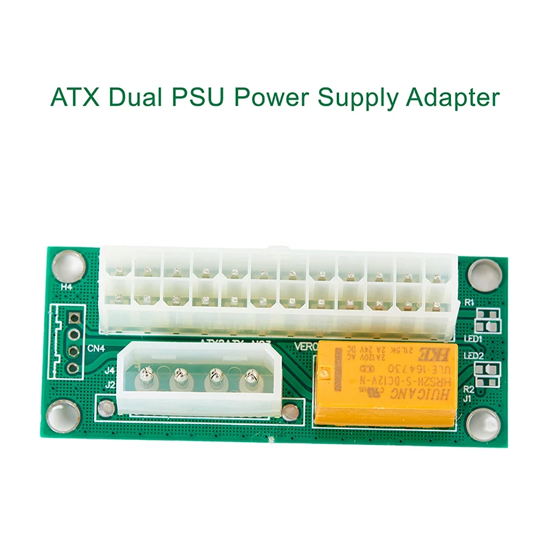 Двойной адаптер PSU ATX SATA 4-контактный к 24-контактному разъему питания для блока питания Add2psu
Двойной адаптер PSU ATX SATA 4-контактный к 24-контактному разъему питания для блока питания Add2psu