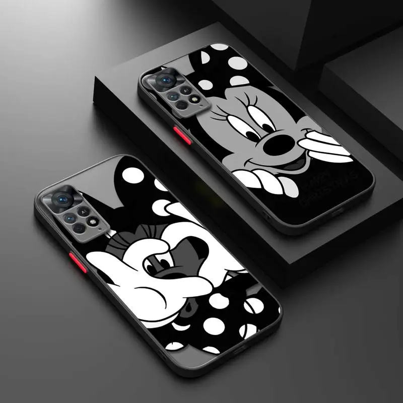 Armor Matte Case For Redmi Note 11 10 8 Pro Plus 9S 8T 9 5G 4G for Redmi 10C K40 9 9C 9A 10 8 Bumper Cover Minnie Mickey Smiley
Armor Matte Case For Redmi Note 11 10 8 Pro Plus 9S 8T 9 5G 4G for Redmi 10C K40 9 9C 9A 10 8 Bumper Cover Minnie Mickey Smiley