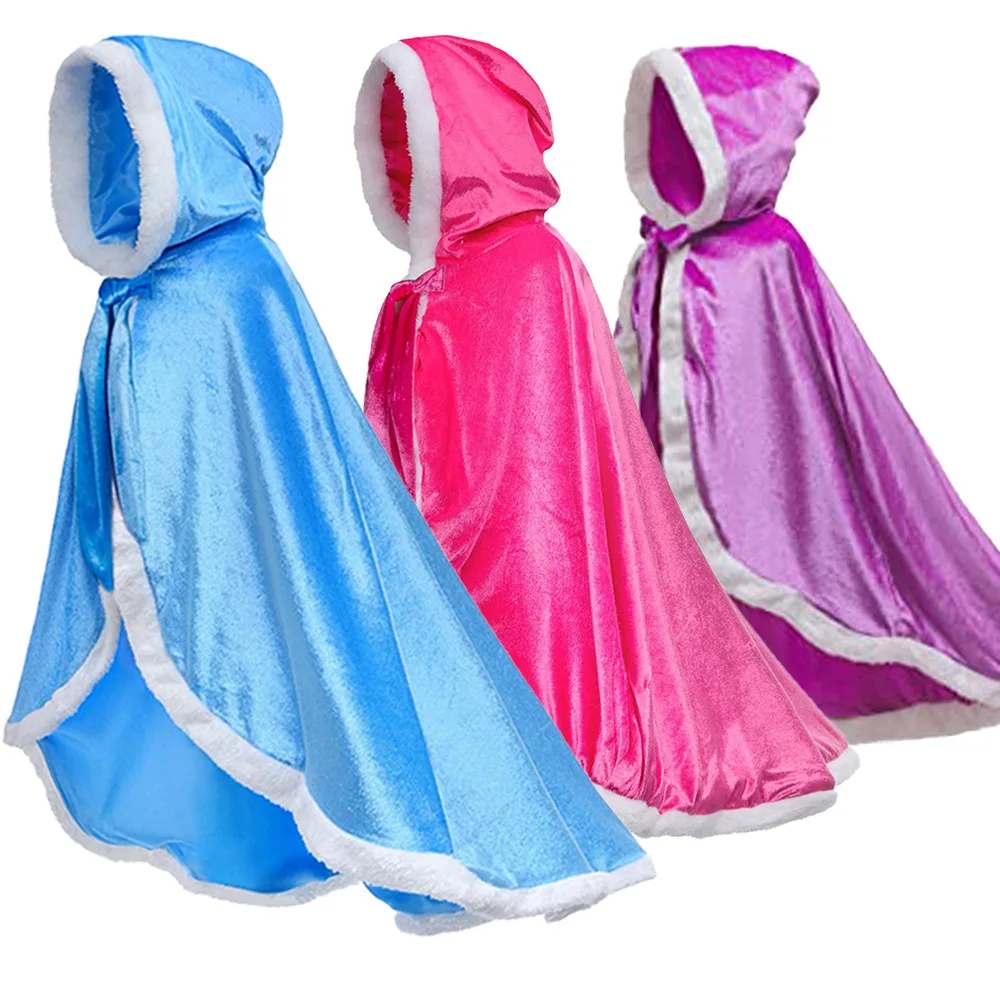 Queen Princess Cloak Girl Child Costume Props Christmas Theme Party Dance Campus Cosplay Blue Pink Purple Halloween
Queen Princess Cloak Girl Child Costume Props Christmas Theme Party Dance Campus Cosplay Blue Pink Purple Halloween