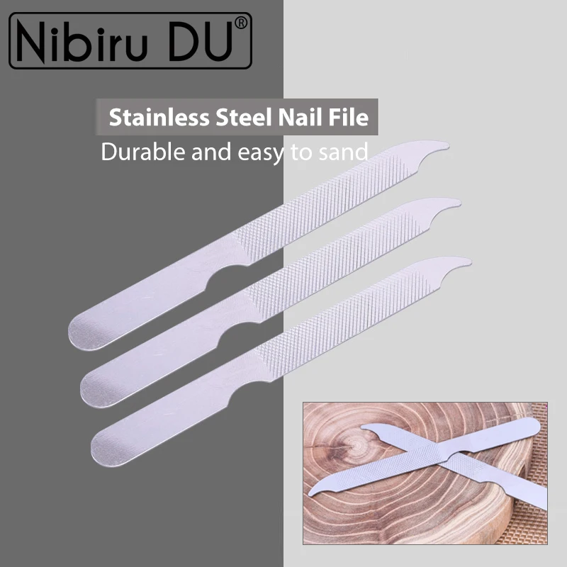 100/200 PCS Manicure Stainless Steel Professional Nail Files Nails Gel Nail Polish Polishing Pedicure Nail Care Tools
100/200 PCS Manicure Stainless Steel Professional Nail Files Nails Gel Nail Polish Polishing Pedicure Nail Care Tools