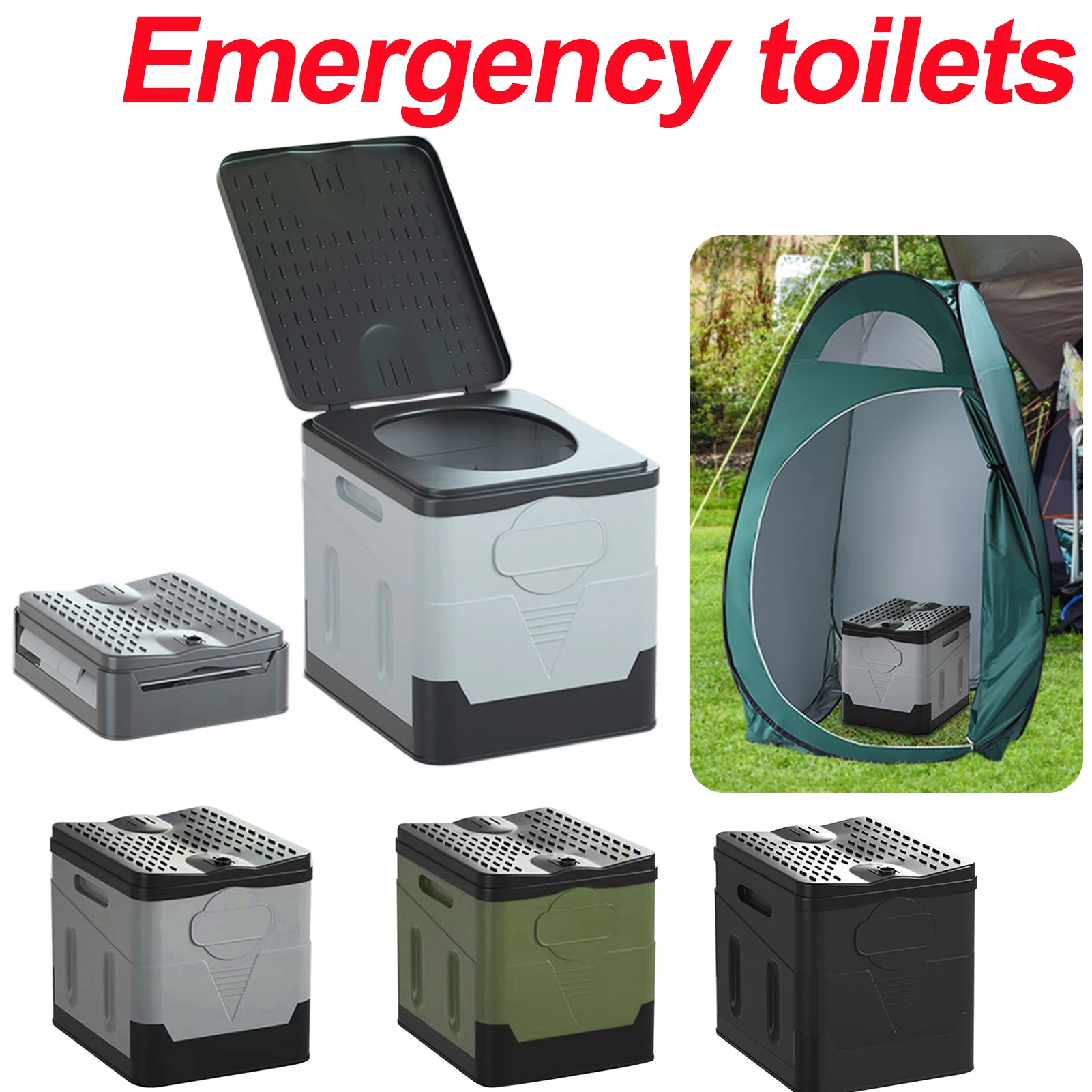 Travel Portable Car Emergency Toilet with cover Outdoor Folding Camping Toilet for Camping Hiking Boat Road Trips Beach New
Travel Portable Car Emergency Toilet with cover Outdoor Folding Camping Toilet for Camping Hiking Boat Road Trips Beach New