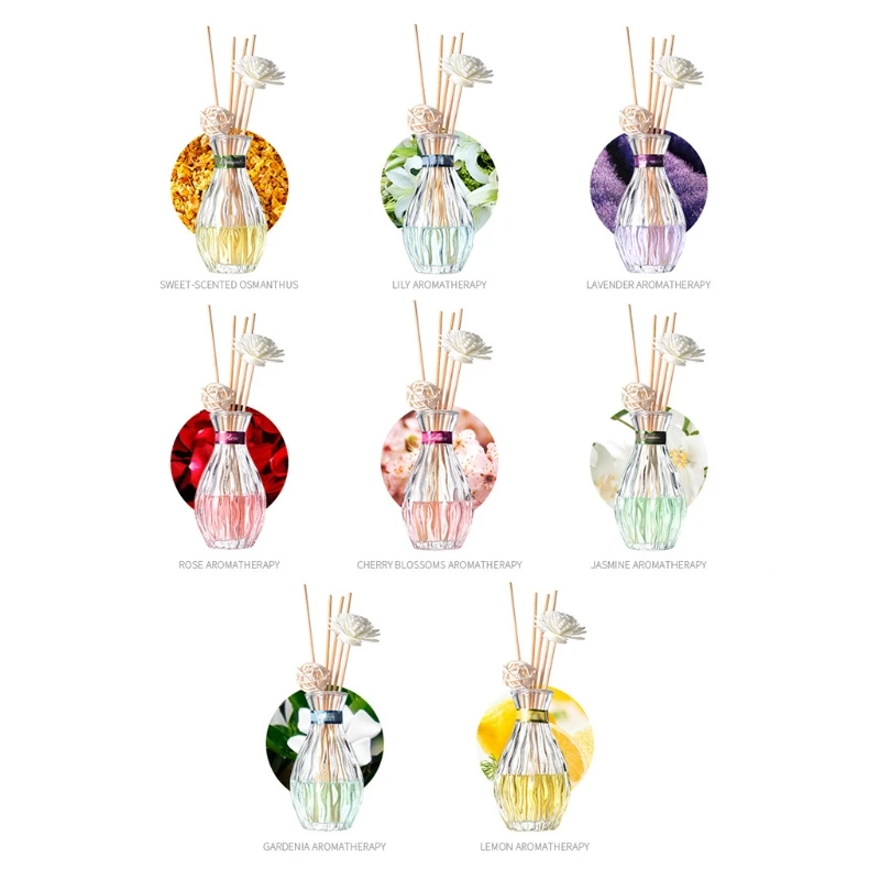 Reed Diffuser Set 50ml Oil Diffusers Scented Sticks Room Freshener Home Office P8DD
Reed Diffuser Set 50ml Oil Diffusers Scented Sticks Room Freshener Home Office P8DD