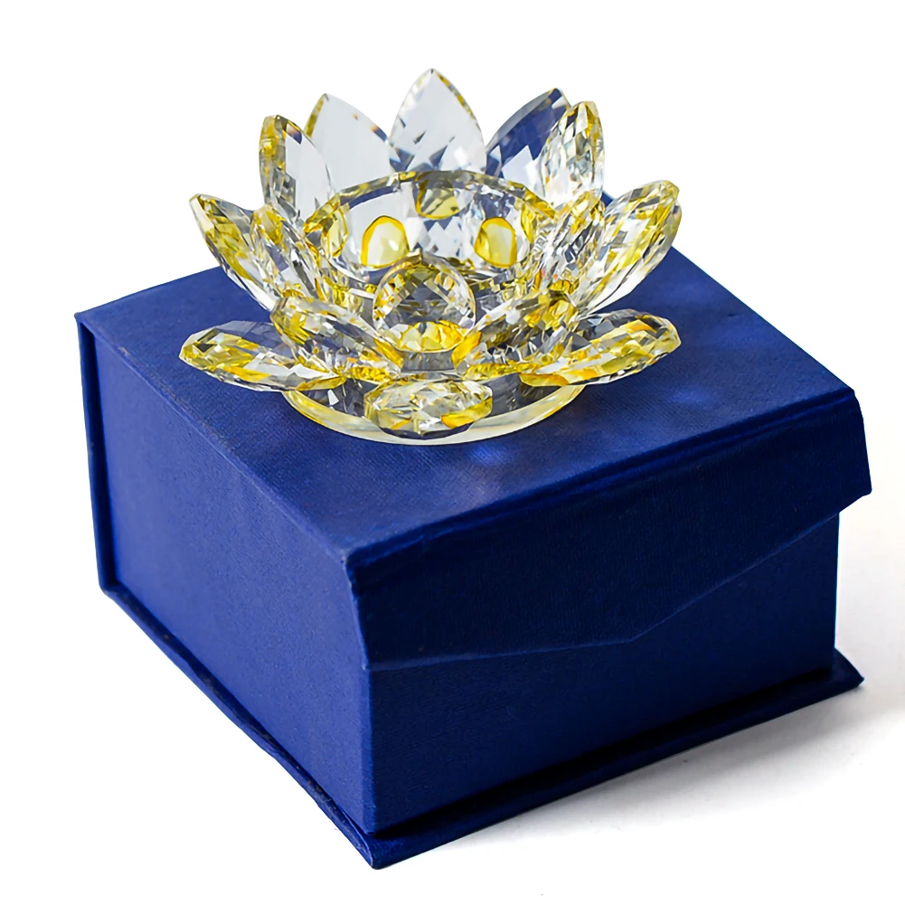 Crystal Lotus Flower Crafts Glass Candle TeaLight Holder Fengshui Ornaments Figurines Home Wedding Party Decor Gifts Souvenir
Crystal Lotus Flower Crafts Glass Candle TeaLight Holder Fengshui Ornaments Figurines Home Wedding Party Decor Gifts Souvenir