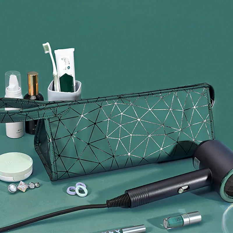 Household Waterproof Large Capacity Portable Hair Dryer Storage Bag Cosmetic Bag 
Household Waterproof Large Capacity Portable Hair Dryer Storage Bag Cosmetic Bag