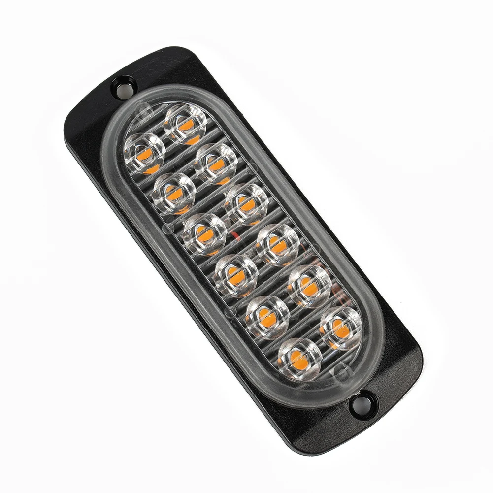DC 12V-24V 36W Working Lamps Yellow LED Auto Car Truck Warning Safety Strobe Black Housing Transparent Lens Set Kit
DC 12V-24V 36W Working Lamps Yellow LED Auto Car Truck Warning Safety Strobe Black Housing Transparent Lens Set Kit
