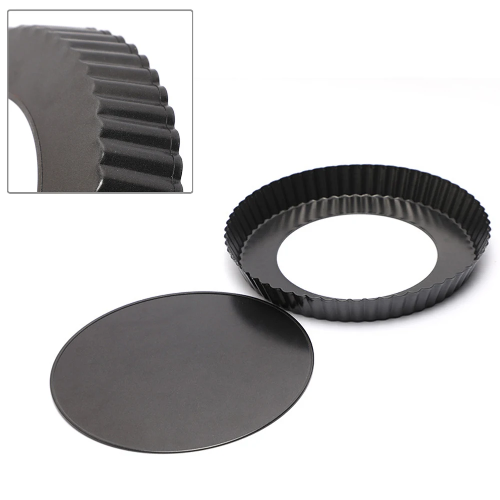 9Inch Non-Stick Tart Quiche Flan Pan Molds Pastry Cake Pizza Bakeware With Holes Removable Loose Bottom Round Cake Mold
9Inch Non-Stick Tart Quiche Flan Pan Molds Pastry Cake Pizza Bakeware With Holes Removable Loose Bottom Round Cake Mold