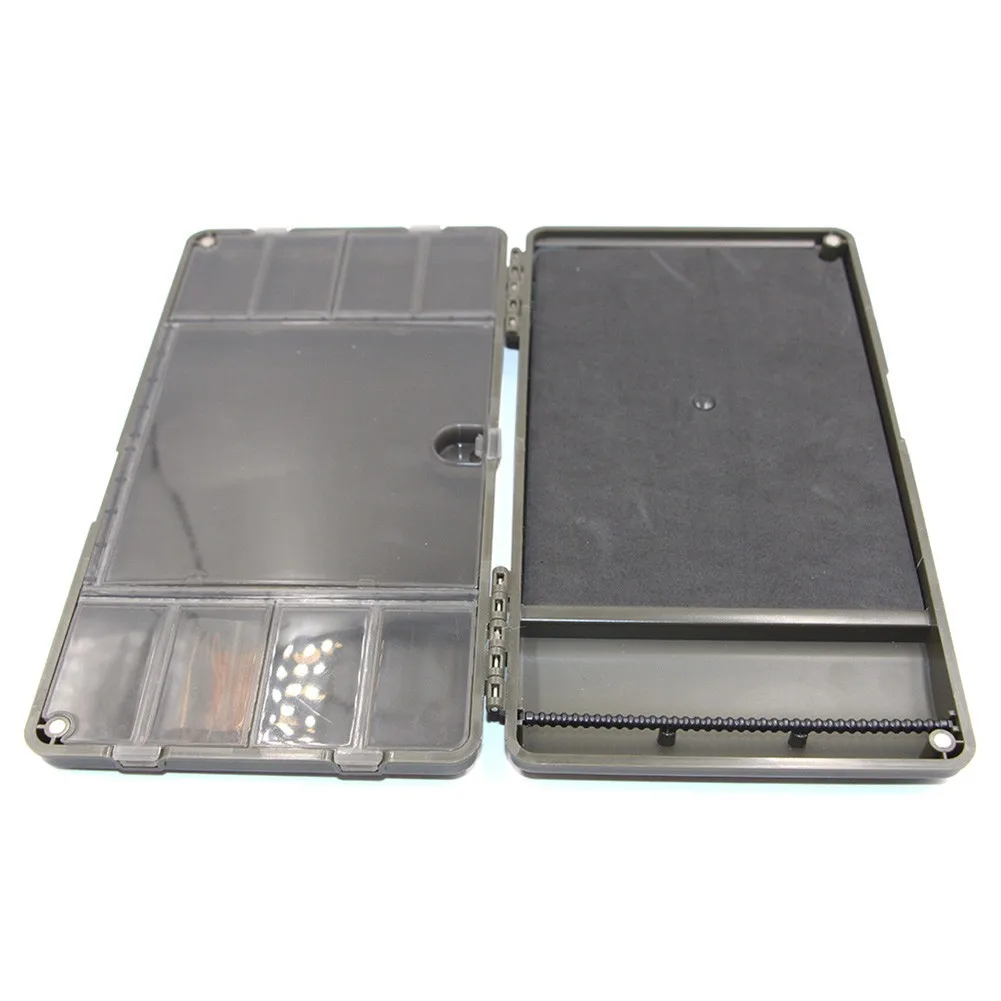 Fishing Rig Board Boxes Terminal Tackle System Carp Swivels Hooks Storage System Multi-Function Fishing Boxes 25.5*13.5*3cm
Fishing Rig Board Boxes Terminal Tackle System Carp Swivels Hooks Storage System Multi-Function Fishing Boxes 25.5*13.5*3cm