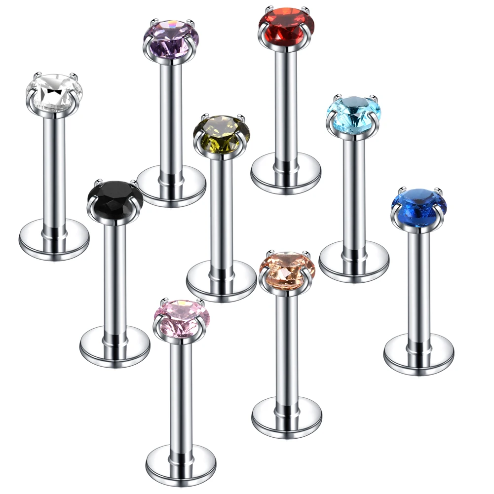 1Pc 316L Stainless Steel Lip Labret Piercing Internal Thread Monroe Lip Stud Helix Tragus Conch Piercing Cartilage Earrings 16G
1Pc 316L Stainless Steel Lip Labret Piercing Internal Thread Monroe Lip Stud Helix Tragus Conch Piercing Cartilage Earrings 16G