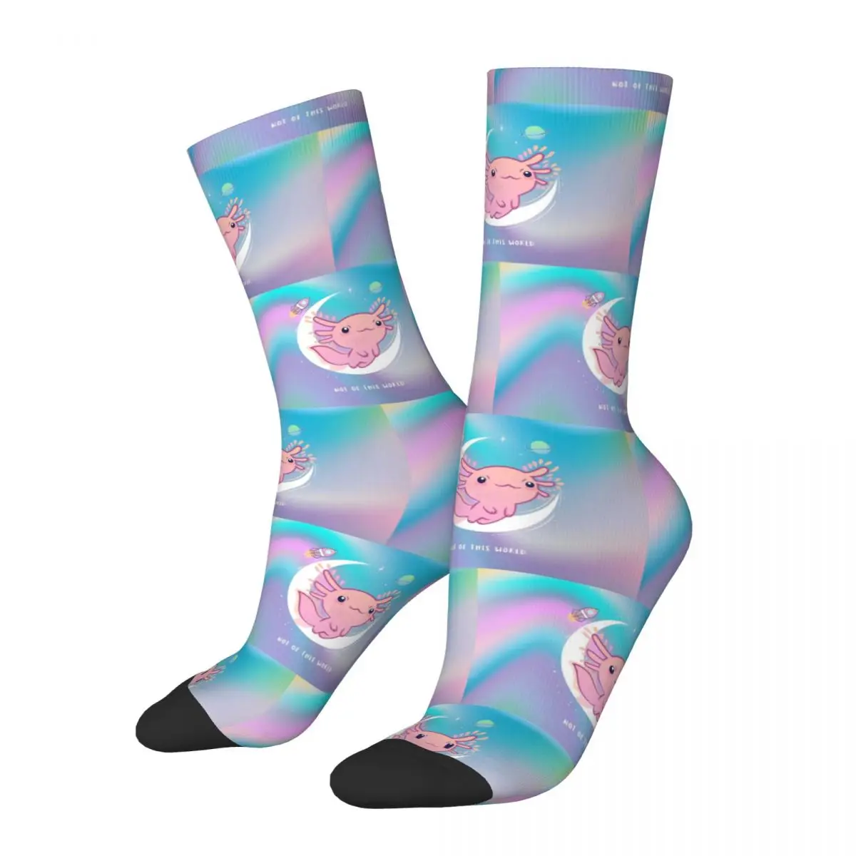 Happy Funny Men's Socks Space Alien Holo Texture Retro Harajuku Axolotl Lover Walking Fish Hip Hop Crew Crazy Sock Gift Printed
Happy Funny Men's Socks Space Alien Holo Texture Retro Harajuku Axolotl Lover Walking Fish Hip Hop Crew Crazy Sock Gift Printed