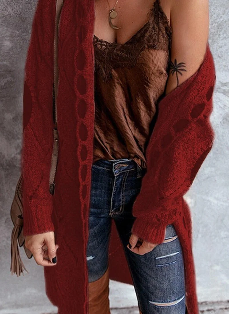 Autumn Winter Knitted Thick Sexy Korean Japan Harajuku Coats Long Sweaters Women Cardigan Vintage Elegant Hooded Maxi Streetwear
Autumn Winter Knitted Thick Sexy Korean Japan Harajuku Coats Long Sweaters Women Cardigan Vintage Elegant Hooded Maxi Streetwear