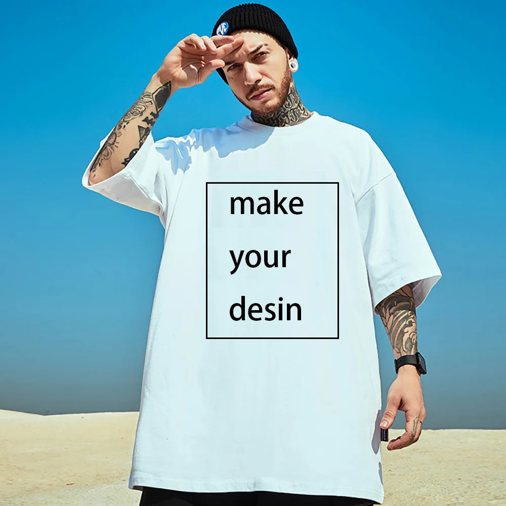 Men's Short Sleeve Tee Custom Tshirt YOUR OWN DESIGN T-Shirt Men 100℅ Cotton Fit Oversized DIY Solid Black White T Shirt Fashion
Men's Short Sleeve Tee Custom Tshirt YOUR OWN DESIGN T-Shirt Men 100℅ Cotton Fit Oversized DIY Solid Black White T Shirt Fashion