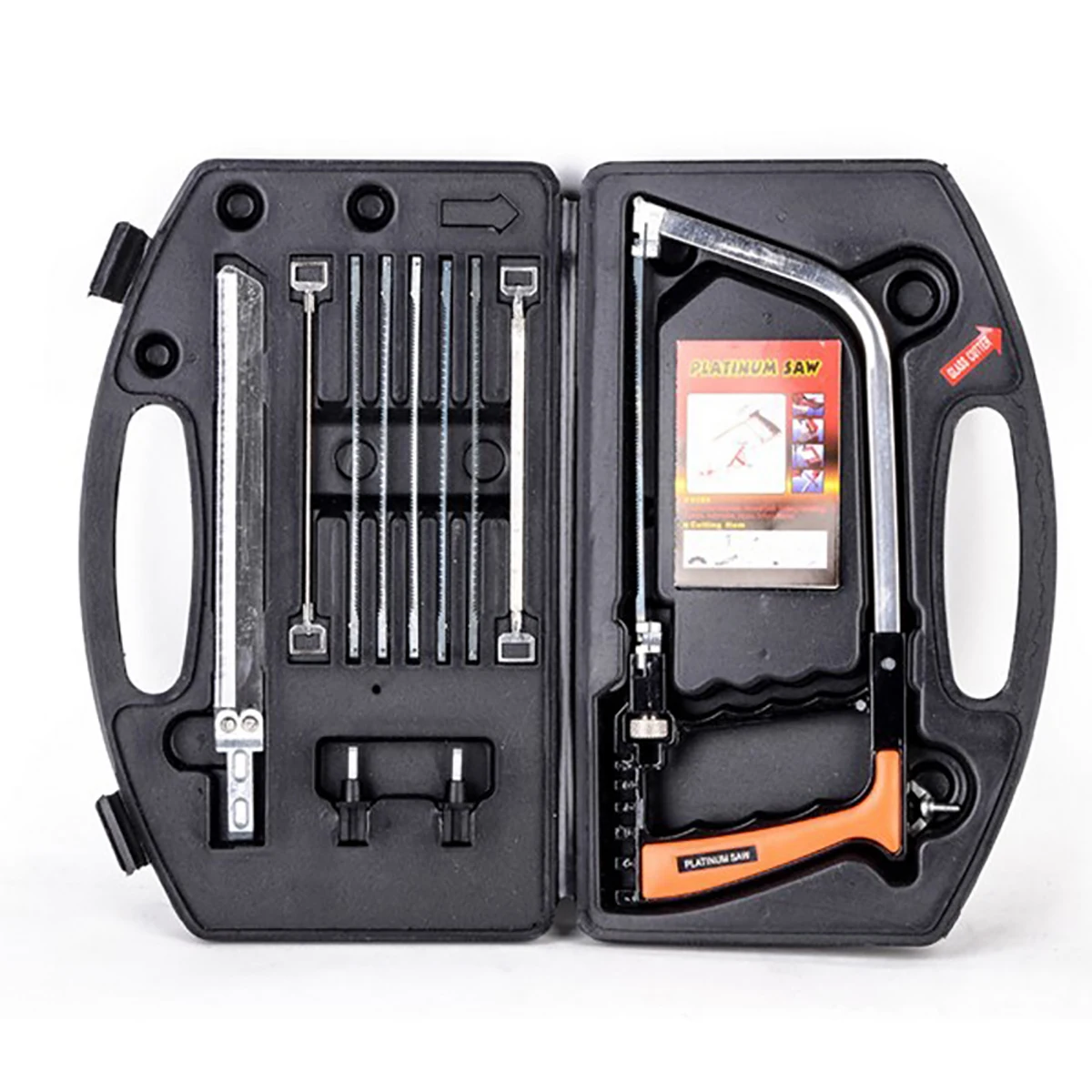 Adjustable Hacksaw Set 26*10cm Metal Hacksaw Frame Hand Steel Saw DIY Woodworking Tool For Cutting Wood Metal Glass Tile Ceramic
Adjustable Hacksaw Set 26*10cm Metal Hacksaw Frame Hand Steel Saw DIY Woodworking Tool For Cutting Wood Metal Glass Tile Ceramic