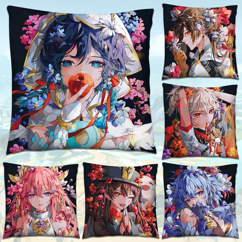 Genshin Impact Noelle Anime Pillowcase for Pillows Kawaii Aether Throw Pillow Cover Decorative Pillow for Bed Aesthetic 45x45 cm
Genshin Impact Noelle Anime Pillowcase for Pillows Kawaii Aether Throw Pillow Cover Decorative Pillow for Bed Aesthetic 45x45 cm