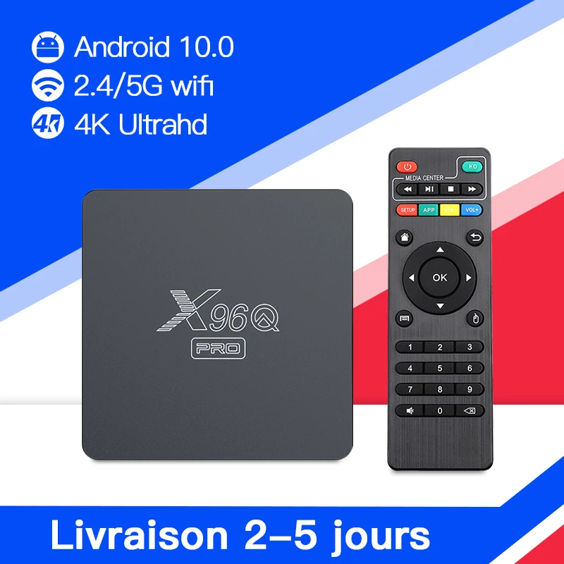 Newest X96Q PRO Smart TV BOX Android 10.0 4k HD 2.4/5G Wifi 1080P Allwinner H313 Media Player Youtube Set Top Box Pk X96 H96
Newest X96Q PRO Smart TV BOX Android 10.0 4k HD 2.4/5G Wifi 1080P Allwinner H313 Media Player Youtube Set Top Box Pk X96 H96