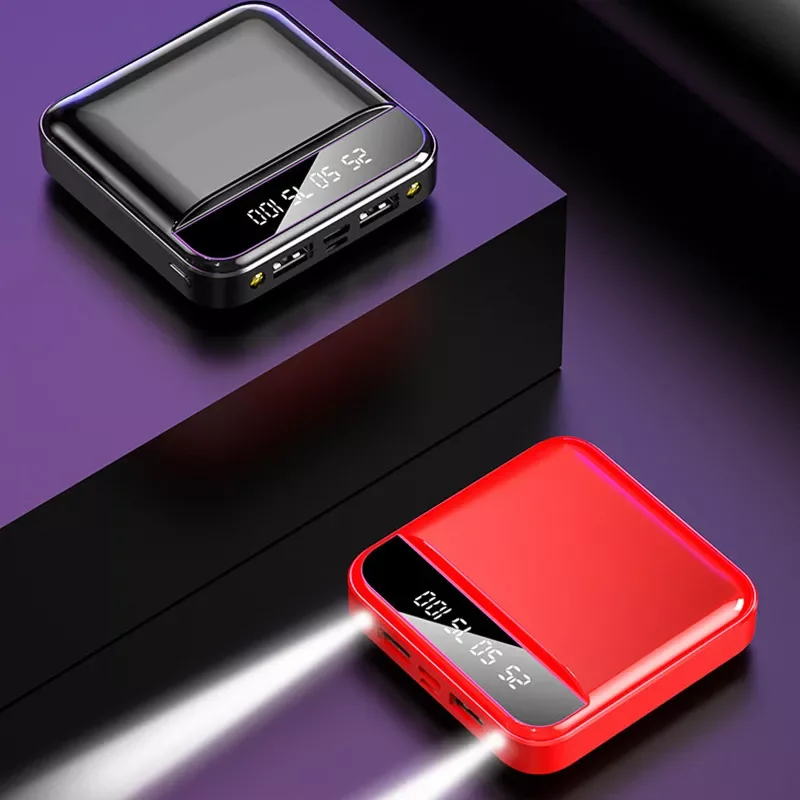 30000mAh Mini Power Bank Two-way Fast Charger 2USB Output Digital Display External Battery Flashlight for iPhone QC3.0
30000mAh Mini Power Bank Two-way Fast Charger 2USB Output Digital Display External Battery Flashlight for iPhone QC3.0