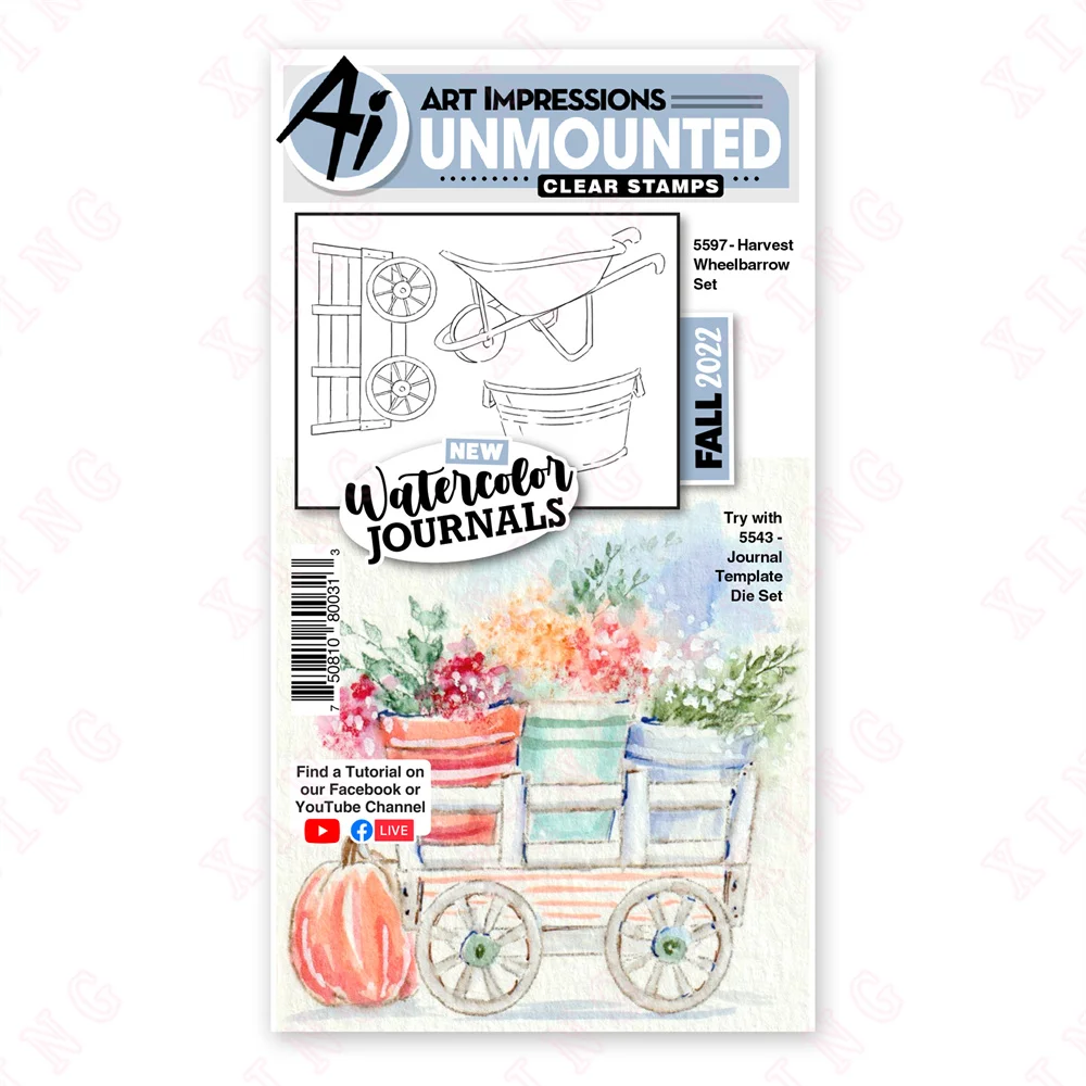2022 Scrapbook Decoration Craft Clear Silicone Stamps Metal Cutting Dies Embossing Templates New Arrival Harvest Wheelbarrow Set
2022 Scrapbook Decoration Craft Clear Silicone Stamps Metal Cutting Dies Embossing Templates New Arrival Harvest Wheelbarrow Set