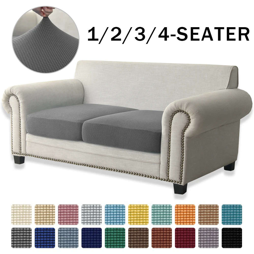 Stretch Sofa Seat Cushion Cover Soft Couch Armchair Seat SlipcoverJacquard Sofa Covers Furniture Protector for Living Room Home
Stretch Sofa Seat Cushion Cover Soft Couch Armchair Seat SlipcoverJacquard Sofa Covers Furniture Protector for Living Room Home