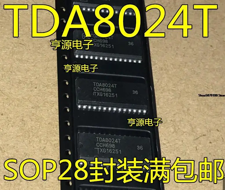 10 шт., TDA8024T, TDA8024, TDA8024TC1
10 шт., TDA8024T, TDA8024, TDA8024TC1