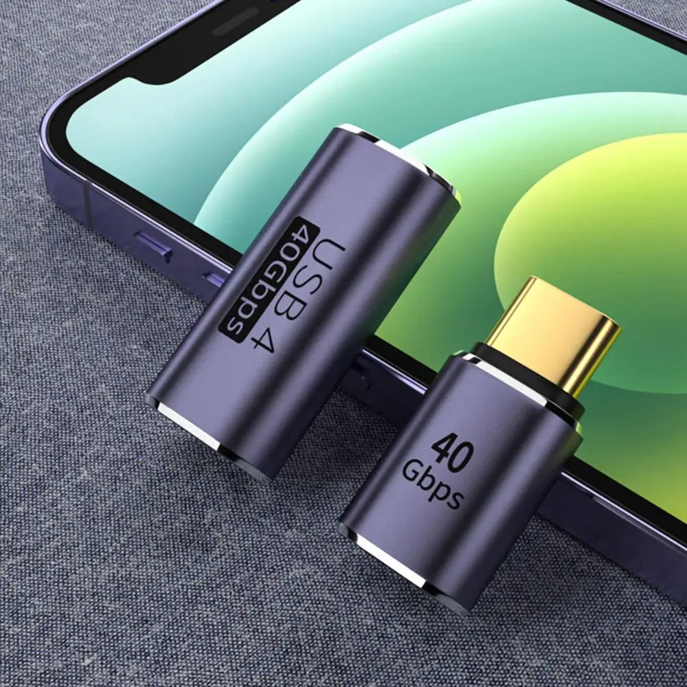 Type C Adapter Female To Male Converter 40 Gbps USB C Charge Data Sync Extension Connector Plug for Laptop Tablet Phone
Type C Adapter Female To Male Converter 40 Gbps USB C Charge Data Sync Extension Connector Plug for Laptop Tablet Phone