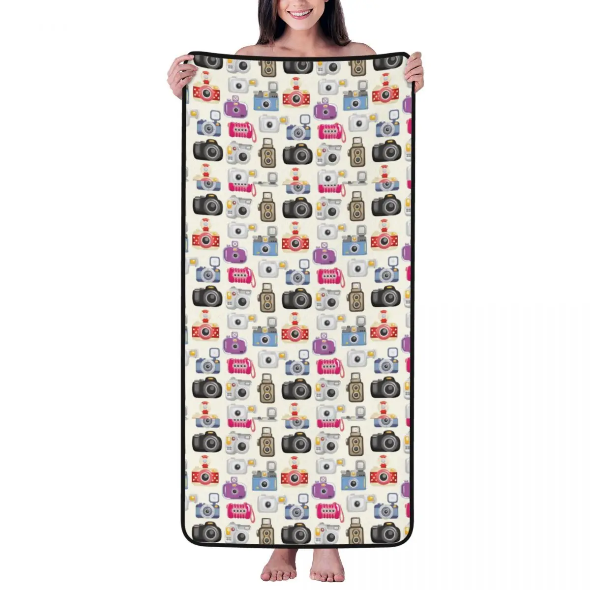 Camera Pattern Beach Towel for Adult Kids Microfiber Bath Towel Blanket for Camping Swim Pool Travel Beach Gym
Camera Pattern Beach Towel for Adult Kids Microfiber Bath Towel Blanket for Camping Swim Pool Travel Beach Gym