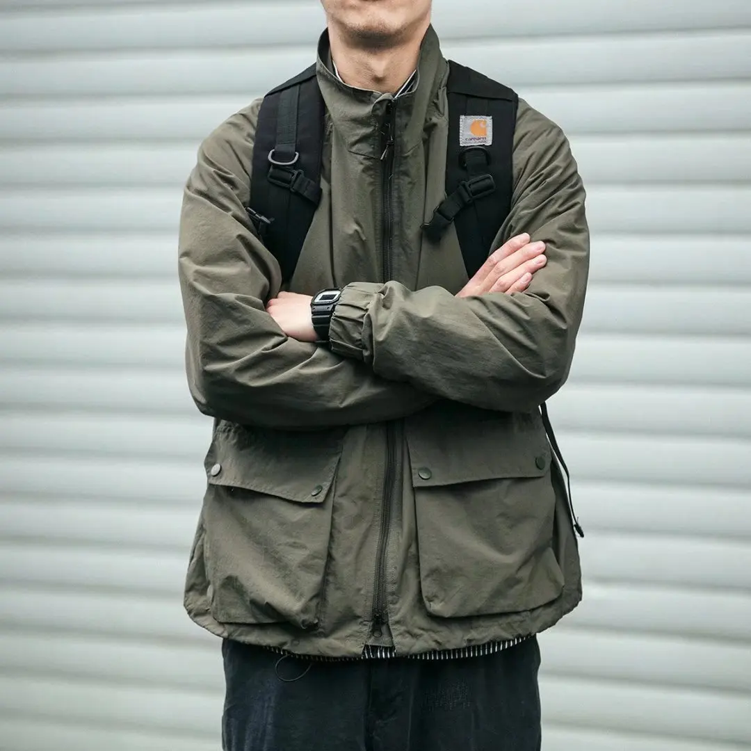 Men's Windbreakers Jacket Jacket Coat Casual Military Jacket Brand Camouflage Outdoor Size Zipper Large Clothing Autumn Couple
Men's Windbreakers Jacket Jacket Coat Casual Military Jacket Brand Camouflage Outdoor Size Zipper Large Clothing Autumn Couple