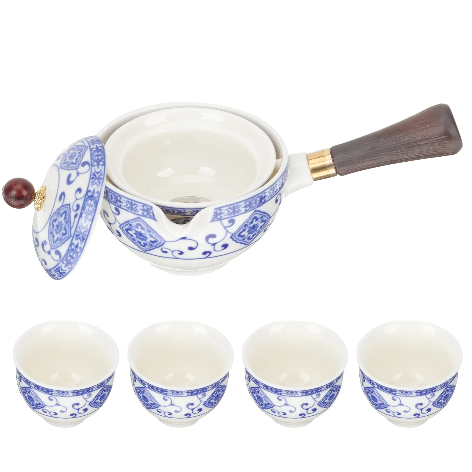 Tea Set Pot Chinese Ceramic Teapot Maker Cup Porcelain Kung Fu Kettle Kungfurotation Teawaregongfu Japanese Portable Travel
Tea Set Pot Chinese Ceramic Teapot Maker Cup Porcelain Kung Fu Kettle Kungfurotation Teawaregongfu Japanese Portable Travel