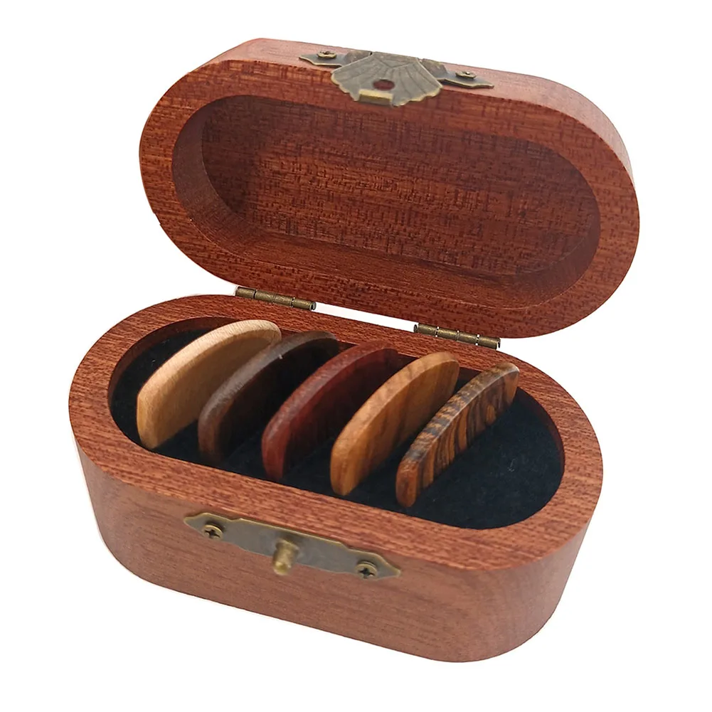 Gift Holder Guitar Picks Case Creative Cute Design Wooden Box With 5pcs Wood Picks Plectrum Storage Box Guitar Accessories
Gift Holder Guitar Picks Case Creative Cute Design Wooden Box With 5pcs Wood Picks Plectrum Storage Box Guitar Accessories