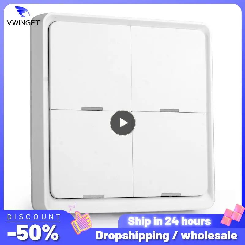 1~8PCS CoRui Tuya Smart ZigBee Scene Button Switch Wireless Free Sticker 4-way Panel Waterproof Switch Smart Home Google Home
1~8PCS CoRui Tuya Smart ZigBee Scene Button Switch Wireless Free Sticker 4-way Panel Waterproof Switch Smart Home Google Home