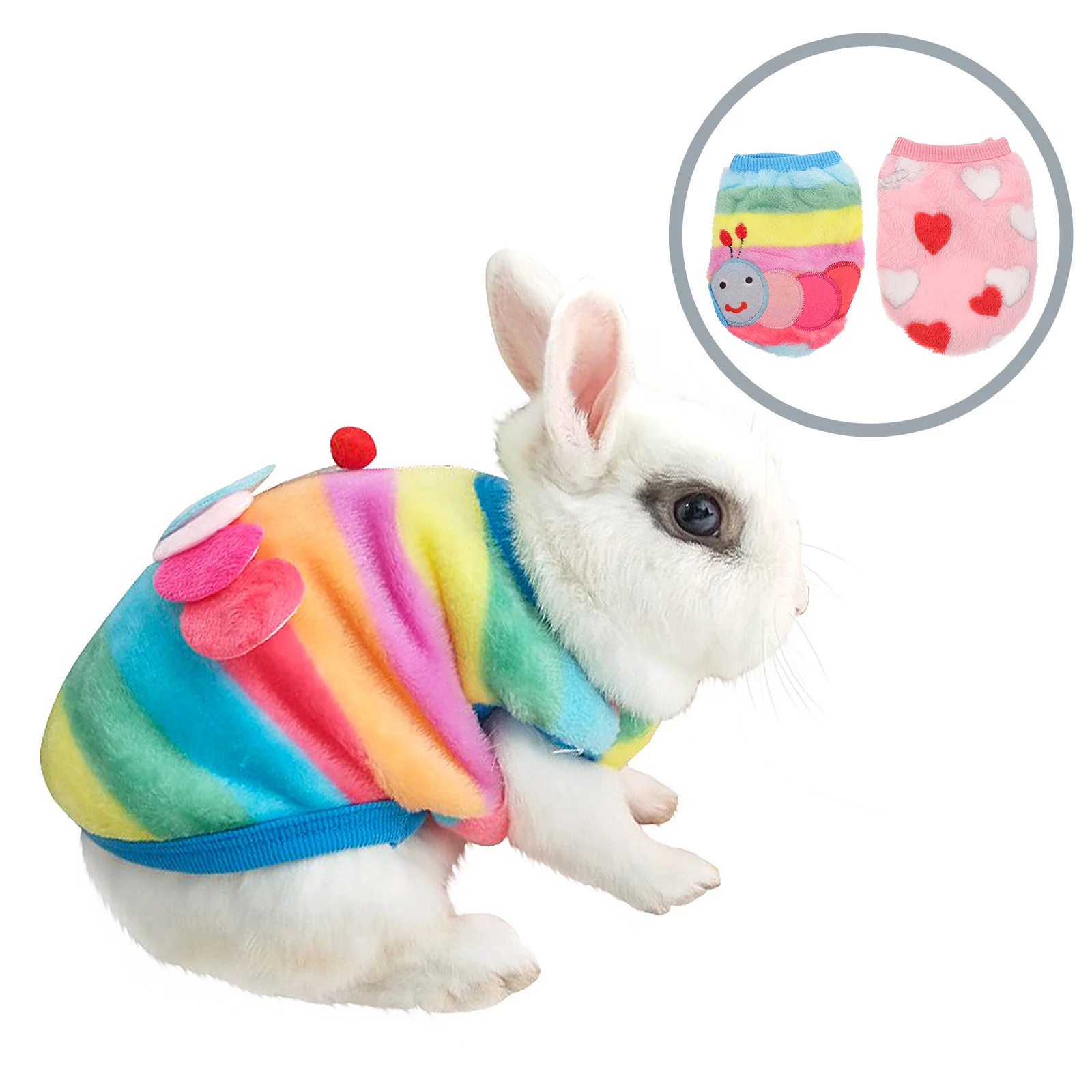 Clothes Rabbit Bunny Kitten Pet Bunniescostume Small Warm Wearvest Cosplay Animals Vests Apparel Accessories Cat
Clothes Rabbit Bunny Kitten Pet Bunniescostume Small Warm Wearvest Cosplay Animals Vests Apparel Accessories Cat