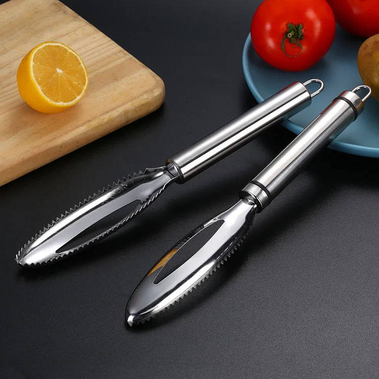 Kitchen tools fish scale remover scale beater stainless steel fish brush knife fish scale planer
Kitchen tools fish scale remover scale beater stainless steel fish brush knife fish scale planer