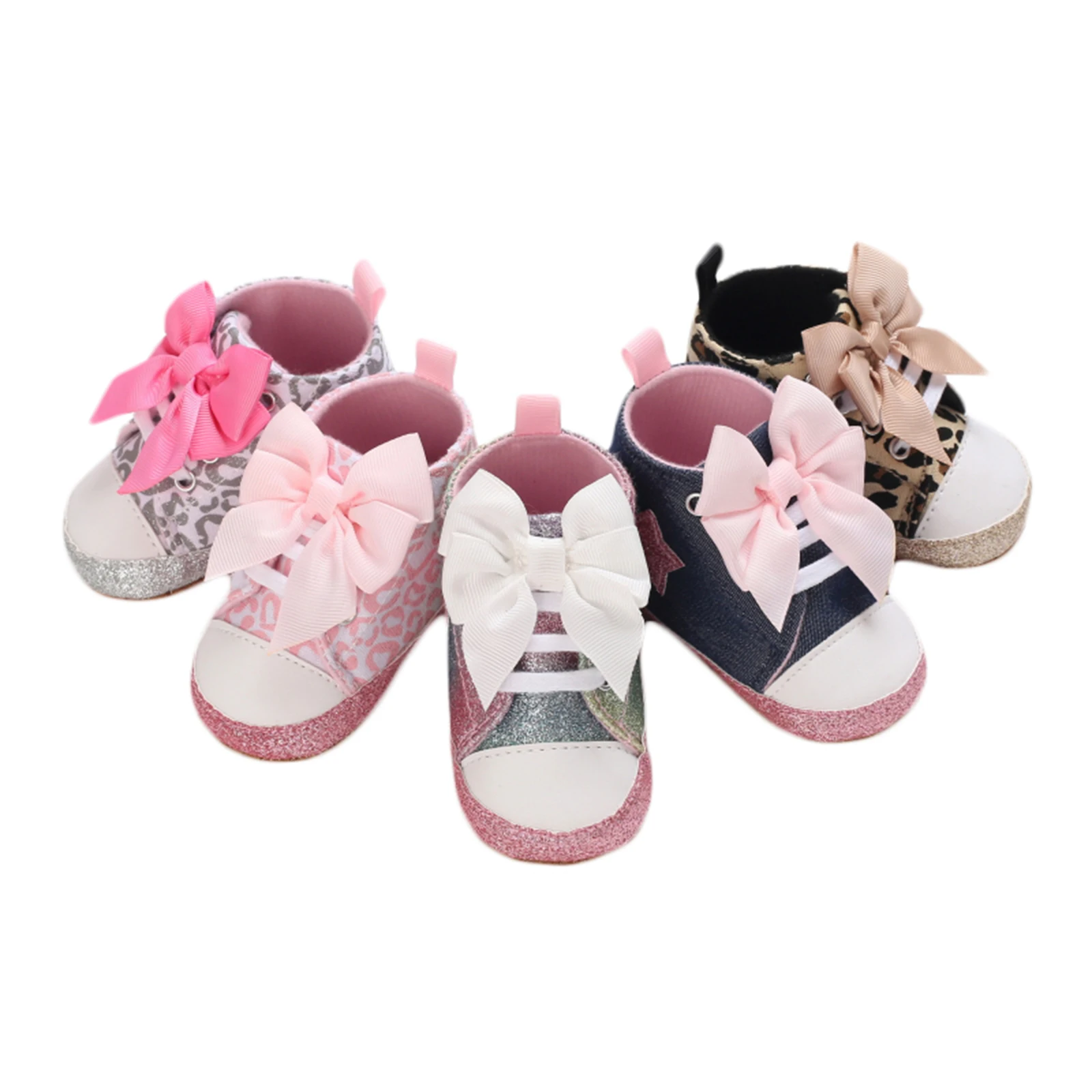 Comfortable Soft-Soled Newborn Girl Boots Lovely Leopard Star Printing Bowknot Walking Infant Girls First Walker Shoes For 0-12M
Comfortable Soft-Soled Newborn Girl Boots Lovely Leopard Star Printing Bowknot Walking Infant Girls First Walker Shoes For 0-12M