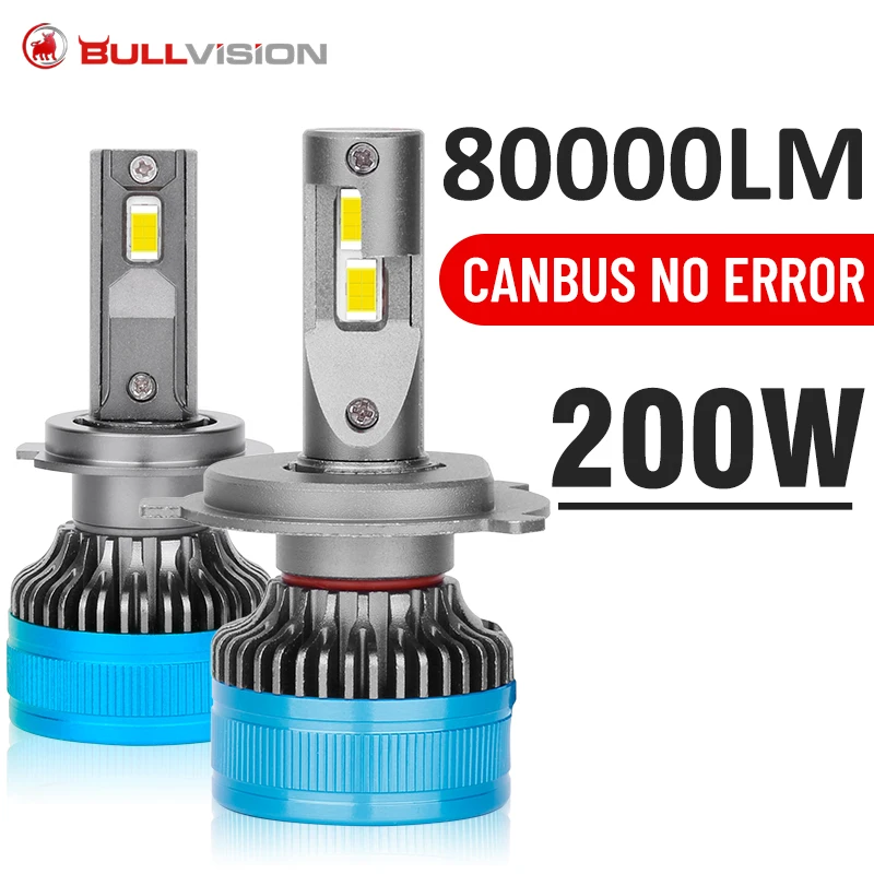Bullvision 200W 80000LM Canbus Автомобильная фотоголовка светодиодный H4 H7 лампы H1 H8 H9 H11 9005 HB3 9006 HB4 9012 HIR2
Bullvision 200W 80000LM Canbus Автомобильная фотоголовка светодиодный H4 H7 лампы H1 H8 H9 H11 9005 HB3 9006 HB4 9012 HIR2
