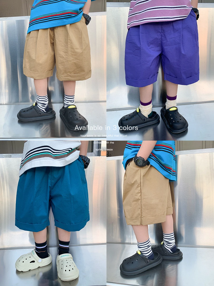 Ivan Yiwan Children's Clothing 2022 Boys' Comfortable All-Match Middle Pants Children's Summer Clothing Thin Pants Trendy Shorts
Ivan Yiwan Children's Clothing 2022 Boys' Comfortable All-Match Middle Pants Children's Summer Clothing Thin Pants Trendy Shorts