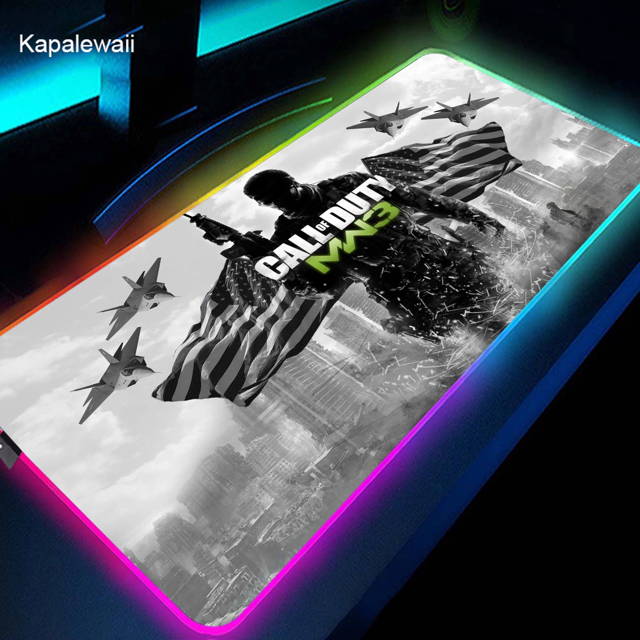 Gaming Computer Mouse Pad RGB Call Of Duty Warzone Mouse Mats Accessories Deskmat Keyboard Mousepad Laptop PC Gamer Accessiores
Gaming Computer Mouse Pad RGB Call Of Duty Warzone Mouse Mats Accessories Deskmat Keyboard Mousepad Laptop PC Gamer Accessiores