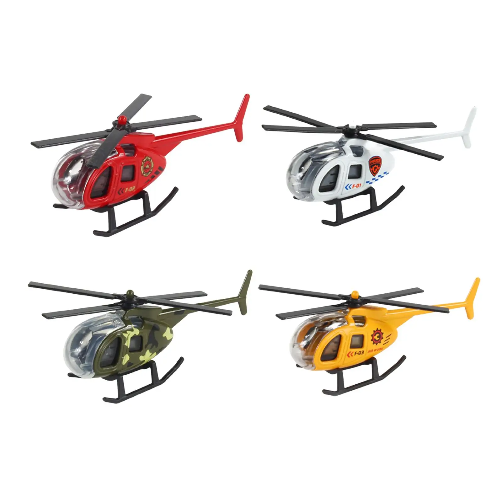 1/64 Diecast Alloy Helicopter Cake Decoration for Boys and Girls Party Favor Desktop Decor Airplane Toy Collection Aircraft
1/64 Diecast Alloy Helicopter Cake Decoration for Boys and Girls Party Favor Desktop Decor Airplane Toy Collection Aircraft