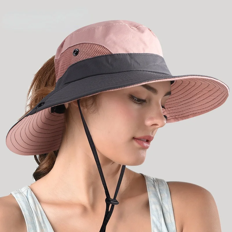 Safari Sun Hats for Women Summer Hat Wide Brim UV UPF Protection Ponytail Outdoor Fishing Hiking Hat for Female 2021
Safari Sun Hats for Women Summer Hat Wide Brim UV UPF Protection Ponytail Outdoor Fishing Hiking Hat for Female 2021