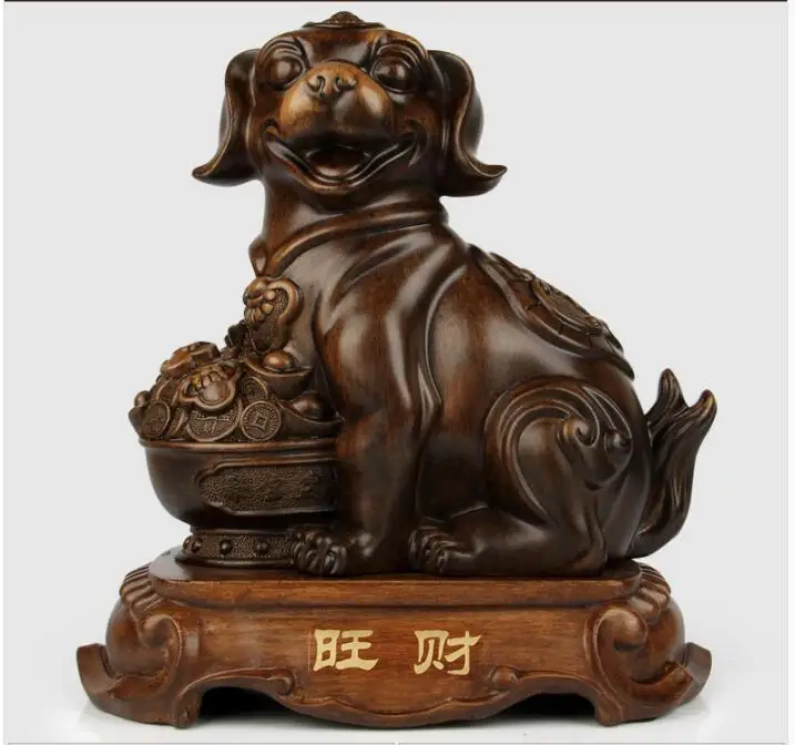 Sandalwood color Big dog DOGS Recruitment Crafts Handicraft ornaments forLiving Room Craft Decoration home statues sculpture
Sandalwood color Big dog DOGS Recruitment Crafts Handicraft ornaments forLiving Room Craft Decoration home statues sculpture