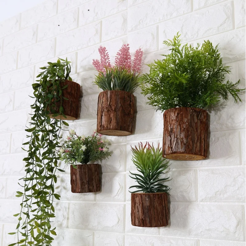 Creative Rural Garden Wall Wooden Pile Stereo Simulation Plant Simulation Succulent Wall Decoration and Wall Hanging Decoration
Creative Rural Garden Wall Wooden Pile Stereo Simulation Plant Simulation Succulent Wall Decoration and Wall Hanging Decoration