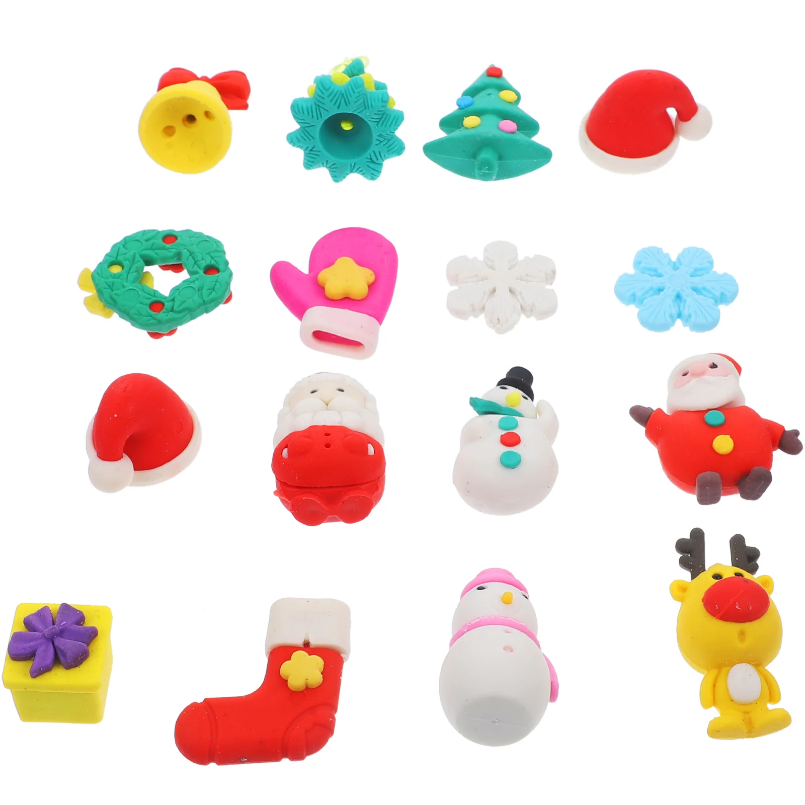 2Set of Cartoon Christmas Eraser Cartoon Bear Pattern Child Student Practical Creative Stationery Christmas Festival Gift
2Set of Cartoon Christmas Eraser Cartoon Bear Pattern Child Student Practical Creative Stationery Christmas Festival Gift